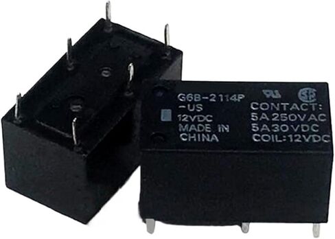 G6B-2114P-US-12VDC G6B-2114P-US 12VDC G6B-2114P DC12V 5A 5V RELAY DIP6 in Saudi Arabia