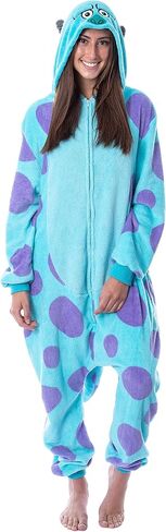 Disney Monsters Inc Adult Sulley Kigurumi Costume Union Suit Pajama for Men and Women in Saudi Arabia