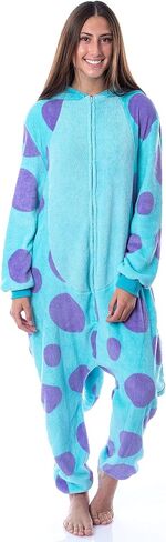Disney Monsters Inc Adult Sulley Kigurumi Costume Union Suit Pajama for Men and Women in Saudi Arabia