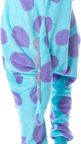 Disney Monsters Inc Adult Sulley Kigurumi Costume Union Suit Pajama for Men and Women in Saudi Arabia