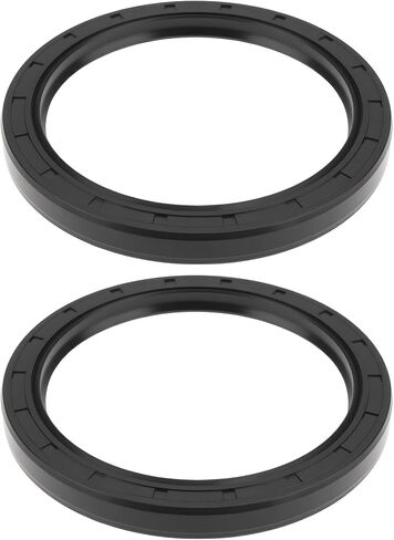 Sing F Ltd 2PCS TC Nitrile Rubber Oil Roved Seal 80x100x10mm مناسبة لعلبة التروس محمل مضخة محمل مهاوي الدوران in Kuwait