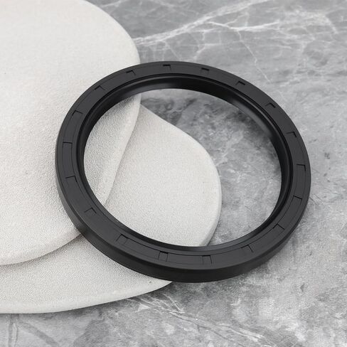 Sing F Ltd 2PCS TC Nitrile Rubber Oil Roved Seal 80x100x10mm مناسبة لعلبة التروس محمل مضخة محمل مهاوي الدوران in Kuwait
