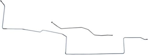 Inline Tube Compatible with 1968 Ford Mustang Tank to Pump Oversized 3/8" Main Fuel Lines 2pc, Stainless in Saudi Arabia