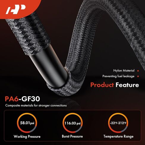 مجموعة خط الوقود A-premium متوافقة مع شيفروليه سيلفرادو 1500/2500/3500 ، سيلفرادو 1500/2500 HD & GMC Sierra 1500/2500/3500 ، Sierra 1500/2500 HD ، 1999-2003 ، استبدل# flfg0053 ، fl-fg0053 in Saudi Arabia