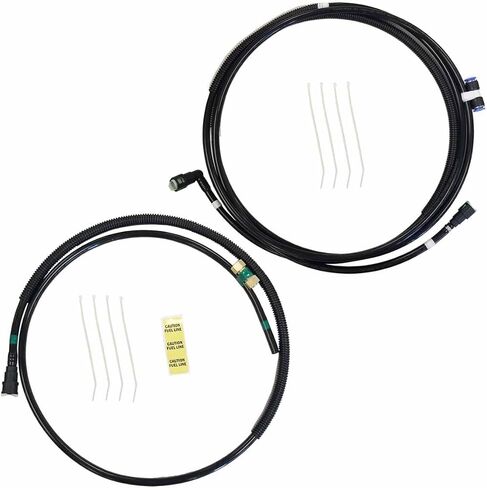 Inline Tube Compatible with 2007-14 Chevrolet Silverado GMC Sierra 5.3L 6.0L 6.2L Supply and Fuel Vapor Lines Nylon Fuel Line Kit Mid Section in Saudi Arabia