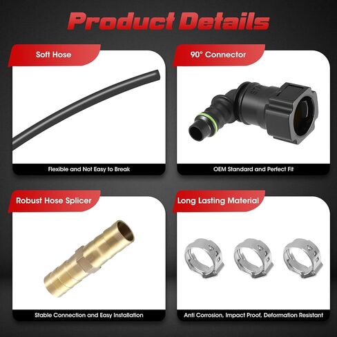 HC3Z9J338L DIESEL FUEL FUEL FILTER FILTER LINE LINE COMPLITION TILE FOR FORD F250 F350 F450 6.7L Powerstroke Diesel 2011-2022 in Saudi Arabia