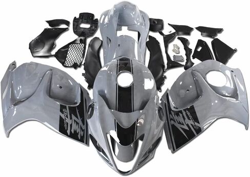 Fairing Complete Nardo Gray Black Fit for Suzuki 2008-2020 GSXR 1300 Hayabusa Gen2 Injection ABS Plastic Bodyframe Kit Set Set 2009 2010 2010 2013 2014 2015 2017 2018 2018 Y84 in Kuwait