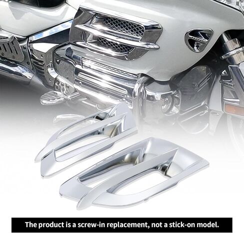 TCMT chrome ABS اليسار يمين الشبكات لهجة تنسجم مع هوندا جولدوينج GL1800 01-11 10 09 in Saudi Arabia