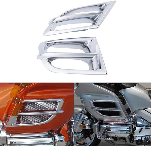 TCMT chrome ABS اليسار يمين الشبكات لهجة تنسجم مع هوندا جولدوينج GL1800 01-11 10 09 in Saudi Arabia
