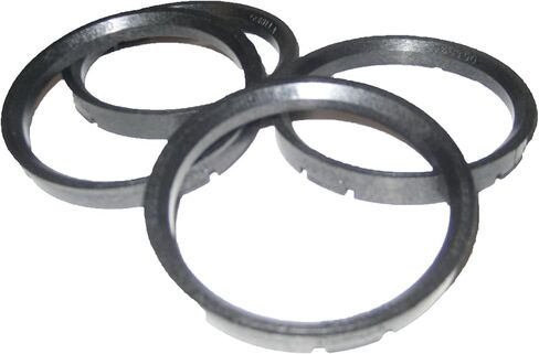 Gorilla Automotive 73-6606 Wheel Hub Rings (73mm OD X 66.06mm ID) - حزمة 4 in Kuwait