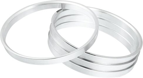4pcs OD 112mm إلى ID 106mm Aluminium Car Hub Rings Centric Rings Bore Center مواد متينة in Kuwait