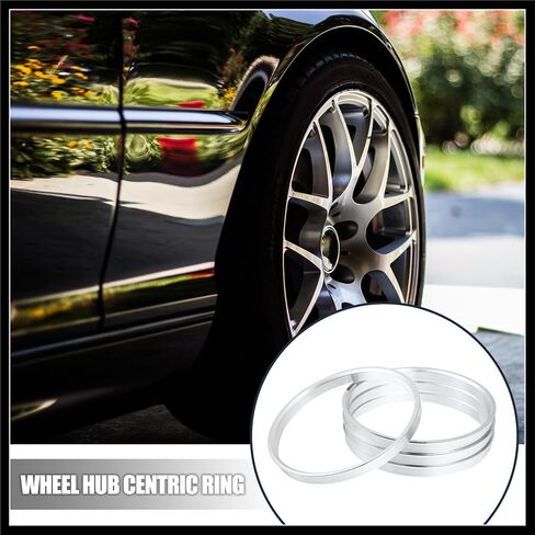 4pcs OD 112mm إلى ID 106mm Aluminium Car Hub Rings Centric Rings Bore Center مواد متينة in Kuwait