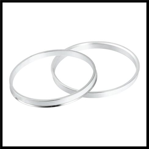 4pcs OD 112mm إلى ID 106mm Aluminium Car Hub Rings Centric Rings Bore Center مواد متينة in Kuwait