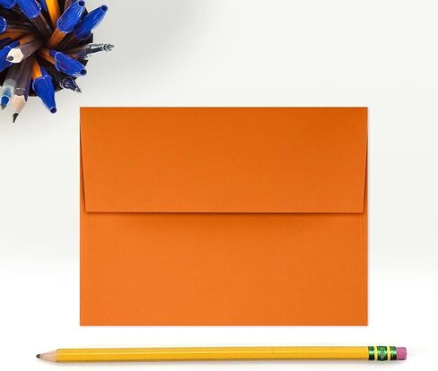 LUXPaper A2 Invitation Envelopes | 4 3/8" x 5 3/4" | Clear Translucent | 30lb. Text | 50 Qty in Saudi Arabia