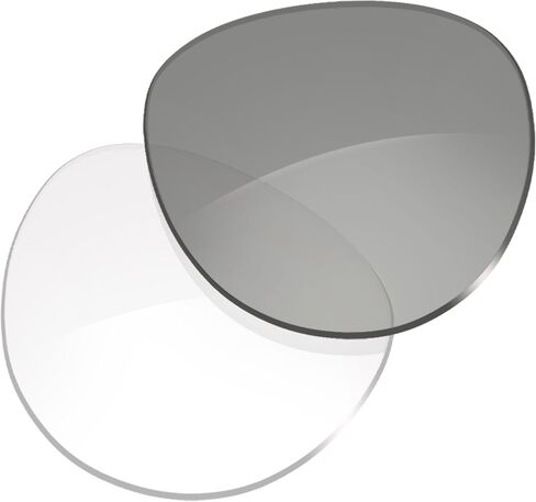 Replacement Sunglass Lenses Compatible with Ray-Ban RW4009 Photochromic Clear Optics for Meta Headliner Frames 50mm in Saudi Arabia
