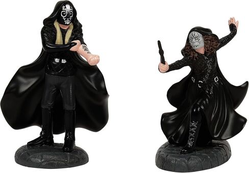 القسم 56 إكسسوارات قرية هاري بوتر ، مجموعة تمثال Death Eaters ، 2.64 بوصة ، متعدد الألوان in Saudi Arabia