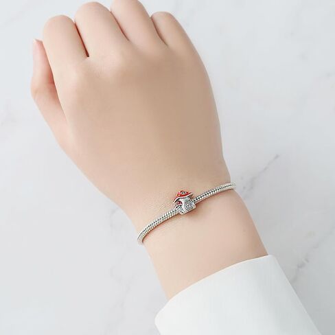 سحر S925 STERLING SILVER FIT لسوار باندورا هدية مجوهرات حبة القلادة الأصلية لها in Kuwait