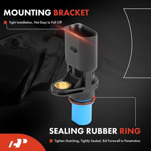 A-Premium Engine Camshaft Position Sensor Compatible with Audi A3 A4 A6 Quattro, TT Quattro & Volkswagen Eos, Golf, GTI, Jetta, Passat, 1.8L 2.0L 4.2L, Replace# 06C905163B in Saudi Arabia
