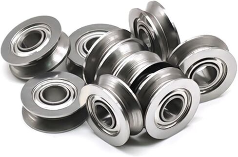 2PCS الفولاذ المقاوم للصدأ SV3-14ZZ RWINGER 3x14x4 مم دليل السكك الحديدية بكرة V تحمل SV3-14 SV3-14Z in Kuwait