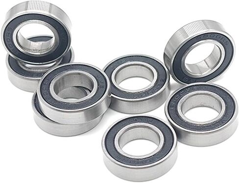 5PCS 6800RS 10x19x5 mm Bearing ABEC-7 6800RS Metric Thin Section Ball Bearings for Bicycle Hub Front Rear Hubs Wheel in Kuwait