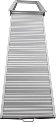 RecPro Pontoon Boat Aluminum Loading Ramp for Shore and Dock Boarding | 600lb Capacity | Non-Slip Surface in Saudi Arabia