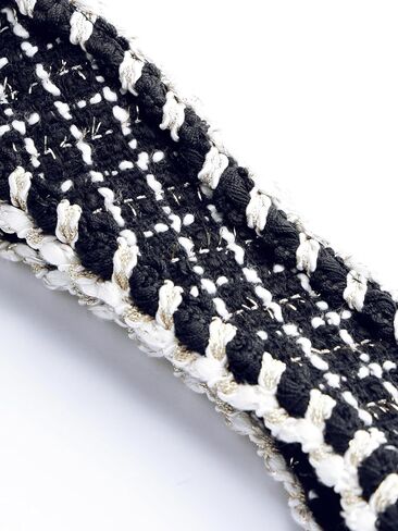 CIDER Tweed U-Neckline Solid Mini Dress in Saudi Arabia