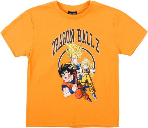 Dragon Ball Z Youth Boy Baseball Shirt and Short-Sleeve Tee 2-Piece Combo Set in Saudi Arabia