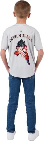 Dragon Ball Z Youth Boy Baseball Shirt and Short-Sleeve Tee 2-Piece Combo Set in Saudi Arabia