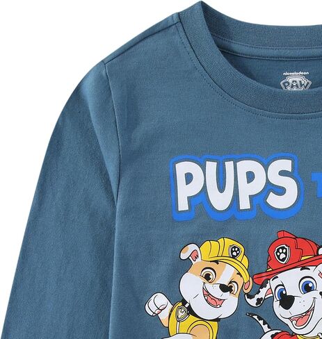Paw Patrol Boys Long Sleeve Shirt for Toddler and Big Kids in Saudi Arabia
