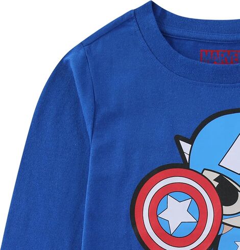 Marvel Avengers Boys 3 Pack Long Sleeve Shirt for Toddler and Big Kids in Saudi Arabia