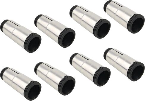 8pcs شرارة قابس حماية أنبوب متوافق مع 2002-2010 BMW X5 E53 545i E60 550i E60 645CI E64 650i E64 745i 745li 750i 750li 760i 760li e65 e66 replaces 11127570219 in Kuwait