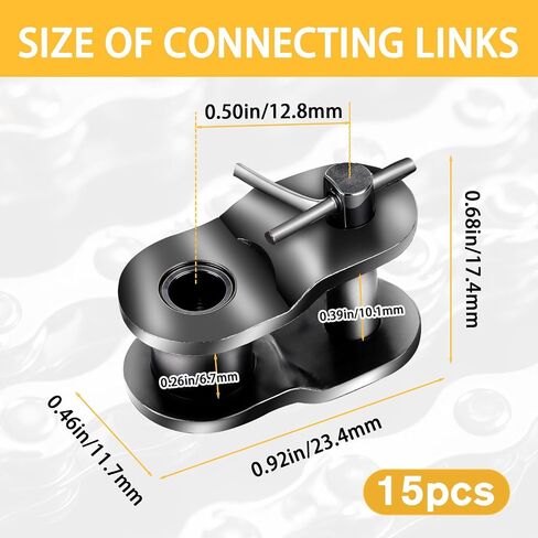 5PCS 420 Chain Roller Chain Offset Link #420, Half Link, Crank Link in Saudi Arabia