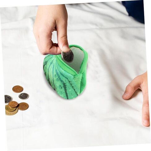 5pcs واقعية البطيخ العملة المحفظة أفخم الأولاد والفتيات محفظة الفتاة in Saudi Arabia