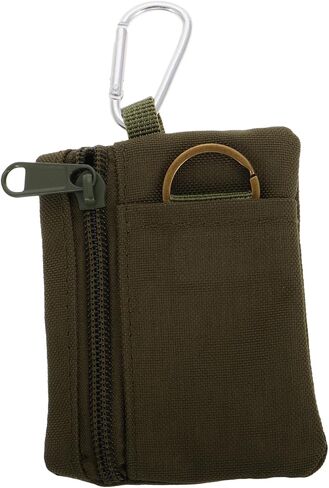 Gatuida Mini Keychain Pouch Organizer for Outdoor Activities Versatile Zipper Storage Bag for Keys Coins Accessories Durable Design for Hiking Travel in Saudi Arabia