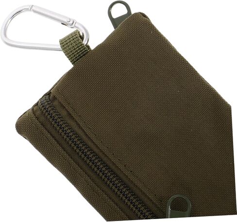Gatuida Mini Keychain Pouch Organizer for Outdoor Activities Versatile Zipper Storage Bag for Keys Coins Accessories Durable Design for Hiking Travel in Saudi Arabia