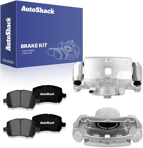 Autoshack الأمامية الفرامل الفرجار الفرجار المتميزة منصات الفرامل السيراميك | استبدال 2006-2011 شيفروليه HHR 2006-2008 بونتياك G6 | 6-PC in Saudi Arabia