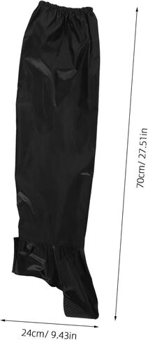 Mens Rain Poncho Pants Motorcycle Riding Rain Gear Men Pants Windproof Trousers Black in Saudi Arabia