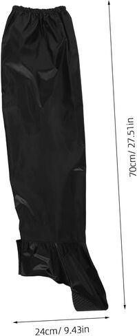 1pair Outdoor Rain Pants for Motorcycle Riding Unisex Rain Gear Boot Covers Lightweight for Men and Women for Hiking and Outdoor Activities in Saudi Arabia