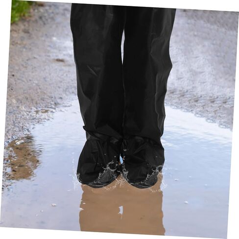 TOYANDONA Cycling Rain Pants High Rain Trousers Skid-Resistant Hunting Motorcycle Men Women in Saudi Arabia