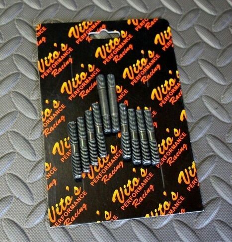 Vito's Performance HEAD STUD KIT fits Yamaha Banshee cylinder 10 studs - stock length in Saudi Arabia