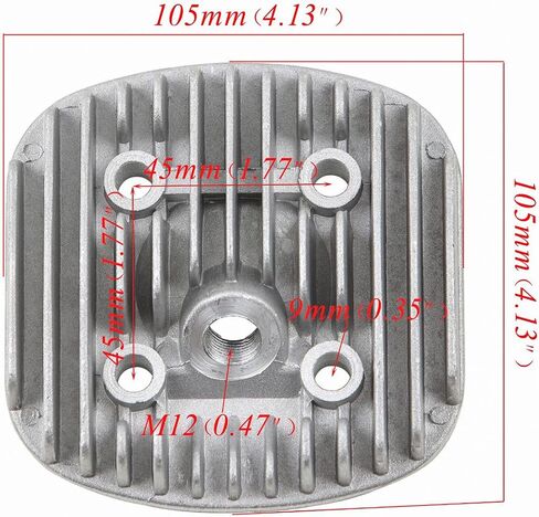 غطاء رأس مائل أسطوانة وحشية لـ 66cc 80cc 2- دراجة محرك محرك السكتة الدماغية in Saudi Arabia