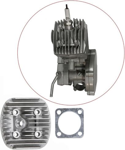 غطاء رأس مائل أسطوانة وحشية لـ 66cc 80cc 2- دراجة محرك محرك السكتة الدماغية in Saudi Arabia