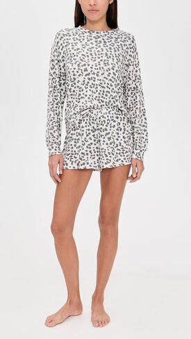 Z SUPPLY Women's Luxe Leopard Shorts in Saudi Arabia