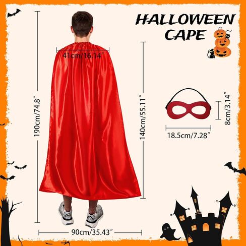 Century Star Halloween Capes & Masks for Adults - Role-Play Costume Theme Party Christmas Dress Up in Saudi Arabia