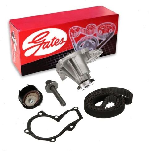 Gates PowerGrip Timing Belt Kit w Water Pump compatible with Ford Fiesta 1.6L L4 2014-2019 in Saudi Arabia