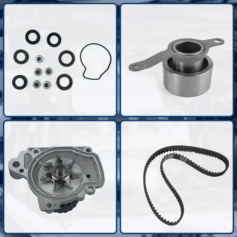 14400-P28-004 Timing Belt Water Pump Kit Fits for 1996-2000 Civic 1.6L, Fits for 1996-1997 Civic del Sol 1.6L, Replace OE 14400-P28-004 14520-P2A-305 19200-P2A-A01 in Saudi Arabia