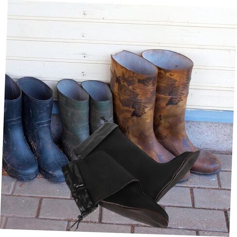 1pair Warm Thick Detachable Rain Boot Liners for Men Comfortable High Shaft Design Lightweight Replacement Lining for Cold Weather Rain Boot Accessory in Saudi Arabia