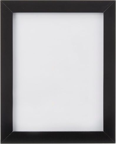 Amazon Basics Wood Document Rectangular Frame, 11" x 8.5", Black in Saudi Arabia