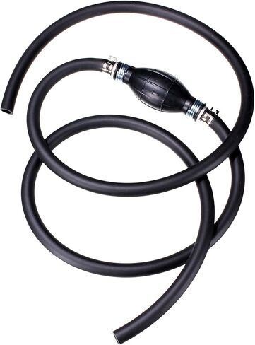 5/16" 8mm Fuel Line Assembly 6FT, Marine Fuel Hose with Primer Bulb & Steel Hose Clamps for Outboard Boat Motor RVs Tractors Caravans, Universal Primer Hand Pump Bulb with Tube in Saudi Arabia