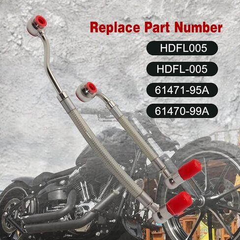 خطوط حقن الوقود متوافقة مع Harley-Davidson Electra Glide ، Road King 1996-1999 ، استبدال HDFL005 ، HDFL-005 in Kuwait